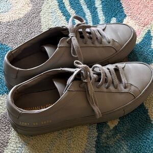 Common Projects Original Achilles Low Grey size 36 EUC ret. $565